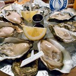 FISHERMAN'S MARKET OYSTER BAR - 「ハッピーアワーセット」の生ガキ（２人前）