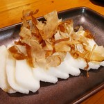 鉄板焼たままる - 長芋短冊