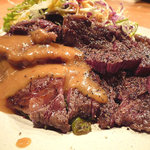 キャトルラパン - ステーキランチです。