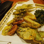 森の賢者 - 島野菜の天ぷら