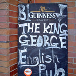 THE KING GEORGE English Pub - 看板