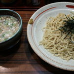 麺の家 こりく - 季節限定麺　鴨そぼろときのこのつけ麺