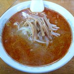 かつ平 - 鉄火麺中辛のアップ