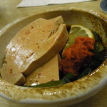 酒場 ふくろ - 【2011.09.　初訪】　あん肝ポン酢450円