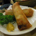 酒場 ふくろ - 【2011.09.　初訪】　春巻350円