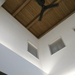 餅の星野屋 - 天井は吹き抜け