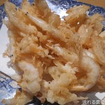 うか珠 - 白海老のかき揚げ