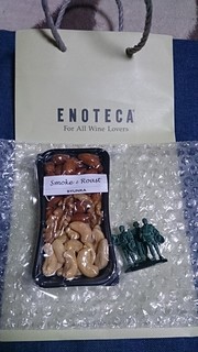 ワインショップ・エノテカ - スモークミックスナッツ（ナッツの燻製）　58g　665円