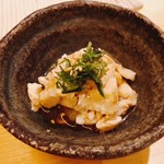 地葉 - 2018.9.  鶏皮ポン酢