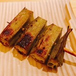 地葉 - 2018.9.  オクラ