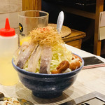 まるた - 生イカ梅もんじゃ…梅がたくさん入っていたのでさっぱり食べれました