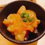 地葉 - 2018.9.  鳴門金時のそぼろ和え