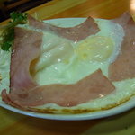 いづみや - 【2011.09.　初訪】　ハムエッグ530円