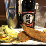 居酒屋食堂 いぎり - 揚げたてアツアツのイワシフライ美味し❗️