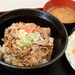 四つ葉 - 牛焼肉丼