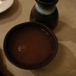 そば正 - 蕎麦湯