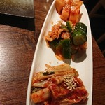 ホルモンさわ - キムチ盛り合わせ❗