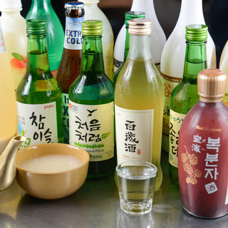 佐賀No1！？種類豊富な韓国酒・焼酎＆マッコリで今日も一杯★