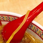 どうとんぼり神座 - こんにゃく麺は2本連結タイプ