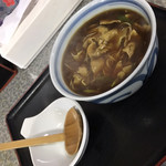 長寿庵 - 豚カレー蕎麦