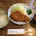 とんかつ ゆたか - ロースかつ定食
