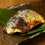 Mackerel saikyo miso grilled