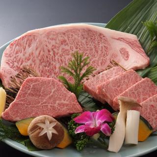 松坂牛に宮崎牛…。こだわり抜いた、様々な肉の旨味を堪能。