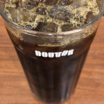 DOUTOR COFFEE - アイスコーヒー(Ｓ) 220円