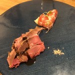 シクラメンテ - オーガニックサラミと鳥取県大山の鹿モモ肉の燻製