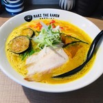 マキザラーメン - かぼちゃラーメン880円