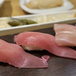 본참치 - ランチメニューの「모듬 초밥(モドゥムチョバ：盛り合わせ寿司)」(9500₩)