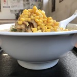 ラーメン５５ - 野菜たっぷり味噌ラーメン@660円 コーントッピング+60円