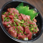 魚丼 - 本マグロブツ丼（７８０円）２０１８年１０月