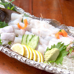 Inaka-Ya - 鍋またはコース料理を5名様以上でご注文いただくと活ひらめ姿造りが付きます！