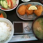 松の泉酒造 お食事処 - ヒレカツ定食（1,050円）