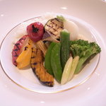 資生堂パーラー - グリルした野菜のカレーライス