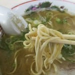 須恵三洋軒 - 麺  少し太目