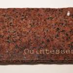 カンテサンス - テーブルセット（ご一緒の方のお写真をお借り致しました）