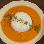 喫茶と雑貨 Dali - チキンバターカレー＠800