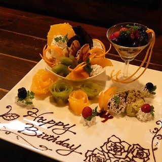 ◇生日·纪念日◇甜点拼盘2,000日元～！