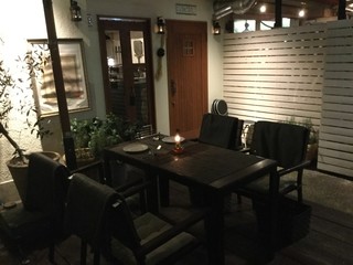 Ristorante e Pizzeria Giancarlo Tokyo - ディナータイム大人のテラス席