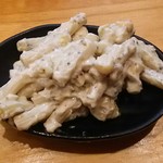 横浜家系ラーメン ぶっちぎり家 - マカロニサラダ