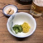 大衆酒場 斎藤 - 黃菊キュウリ酢