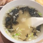 老酒舗 - 海苔雲呑スープ