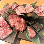 焼肉あらた - 今宵の夢盛り合わせ　１人前2000　3000　5000円