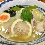 麺屋　むじゃき - 濃密牡蠣そば（850円）