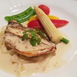 フランス風郷土料理 欅 - 「食の都ランチ」◇「庄内浜産地魚のソテー シュリー酒風ソース」