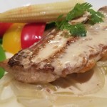 フランス風郷土料理 欅 - 「食の都ランチ」◇「庄内浜産地魚のソテー シュリー酒風ソース」