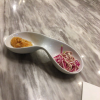 MASA'S KITCHEN 名古屋JRゲートタワー - 小エビの唐揚げ、何かの細切り