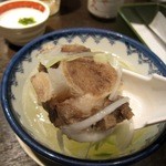 牛たん炭焼き 利久 - 牛テールスープ